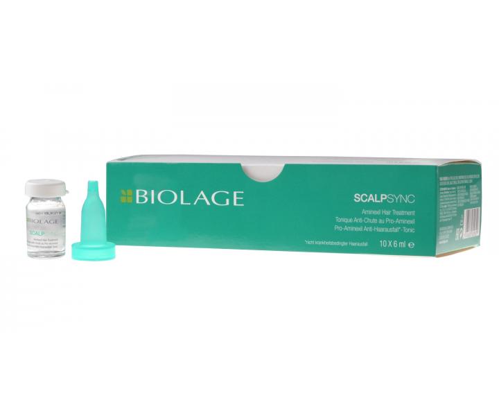 Kúra proti vypadávání vlasů Biolage ScalpSync - 10 x 6 ml - Biolage | Svět  kadeřnictví.cz