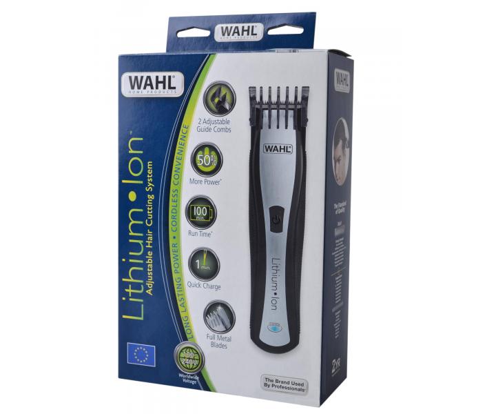 Akumulátorový zastřihovač vlasů WAHL Lithium Ion 1481-0460 - černý