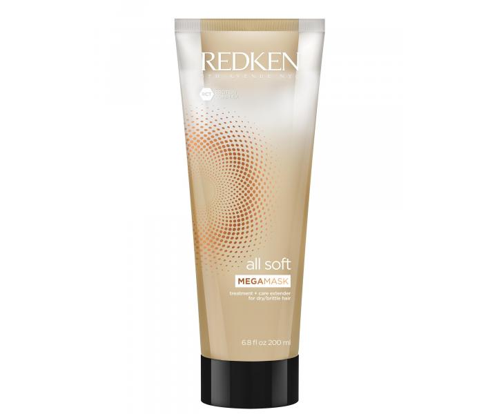Dárková sada pro křehké a suché vlasy Redken All Soft - šampon + maska + péče ZDARMA
