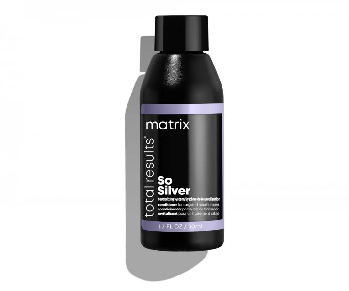 Sada Matrix So Silver - šampon + péče + mini balení Matrix So Silver ZDARMA