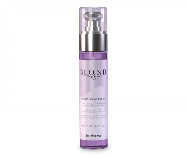 Dárková sada pro rozjasnění blond vlasů Inebrya Blondesse Blonde Miracle