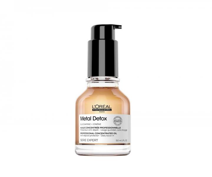 Dárková sada pro barvené a poškozené vlasy Loréal Professionnel Serie Expert Metal Detox Trio