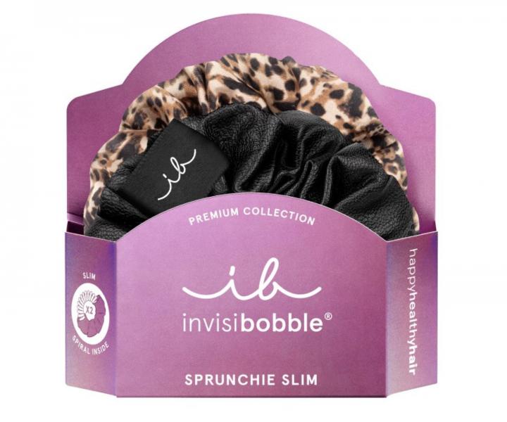 Ozdobné spirálové gumičky Invisibobble Sprunchie Slim - 2 kusy