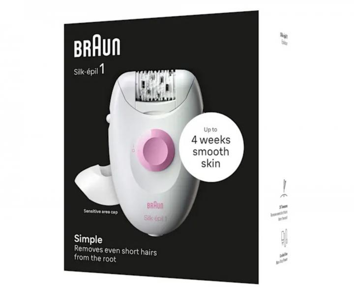 Dámský epilátor Braun Silk Épil 1 SE1-010 - bílý