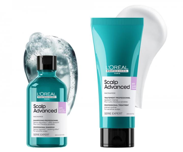 Šampon pro zklidnění vlasové pokožky Loréal Professionnel Scalp Advanced Anti-Discomfort - 300 ml