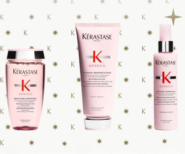 D�rkov� sada pro pos�len� vlas� se sklonem k pad�n� K�rastase Genesis Set