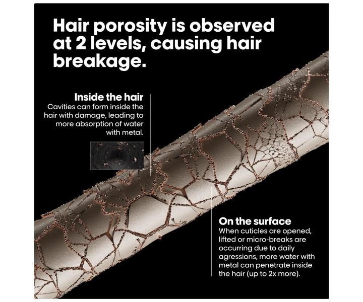 Řada pro barvené a poškozené vlasy L’Oréal Professionnel Serie Expert Metal Detox