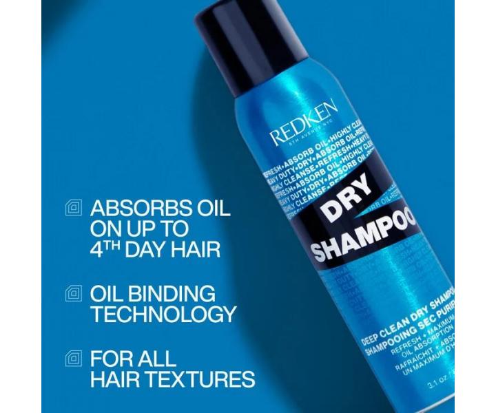 Hloubkov� �istic� such� �ampon Redken Deep Clean Dry Shampoo - 155 ml