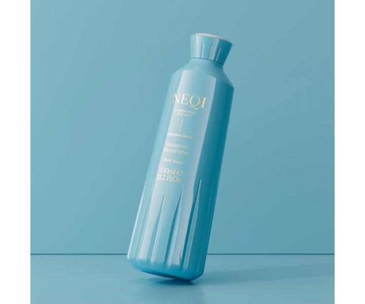 Regenera�n� �ampon pro pos�len� po�kozen�ch a barven�ch vlas� Neqi Build Boost Shampoo - 330 ml