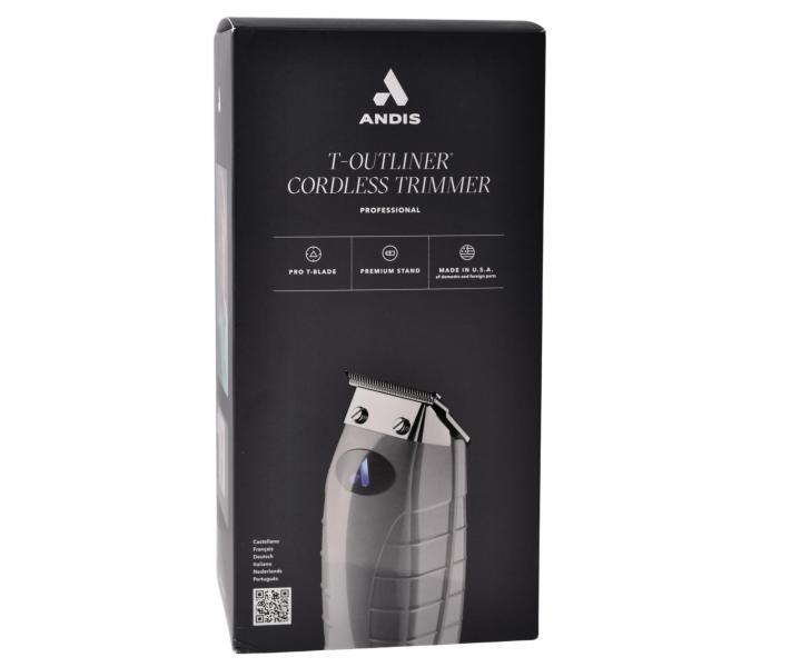 Profesion�ln� konturovac� strojek Andis T-Outliner Li ORL Cordless Trimmer 74125 - �ed�