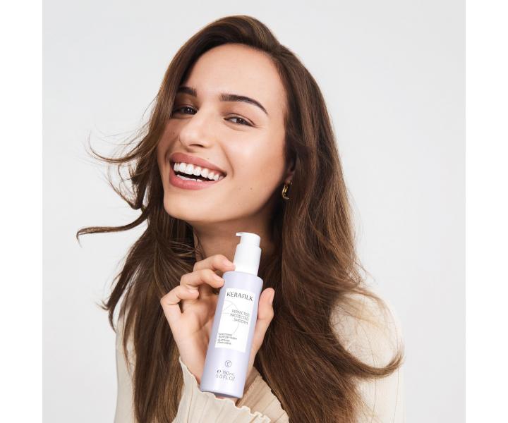 Vyhlazující krém pro fénování vlasů Kerasilk Smoothing Blow Dry Cream - 150 ml