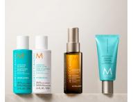 Cestovn� sada pro hydrataci vlas� Moroccanoil Greetings From Hydration + kr�m na ruce a ta�ti�ka zdarma