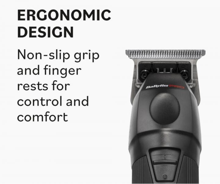 Profesion�ln� konturovac� strojek na vlasy BaByliss Pro FreshFX T-Blade Trimmer FX76E - �ern�