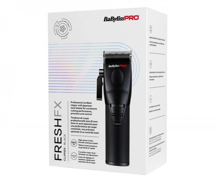 Profesion�ln� strojek na vlasy a vousy BaByliss Pro FX86E FreshFX  Clipper - �ern�
