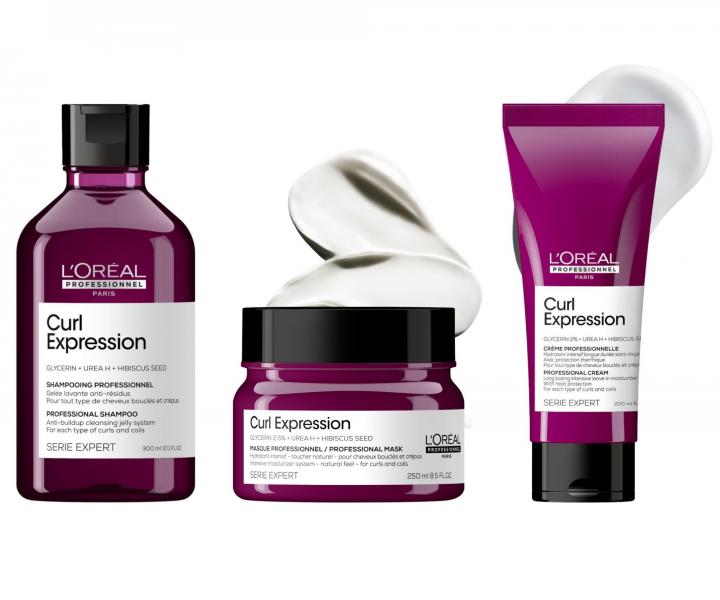 Čisticí šampon pro vlnité a kudrnaté vlasy Loréal Professionnel Curl Expression - 300 ml