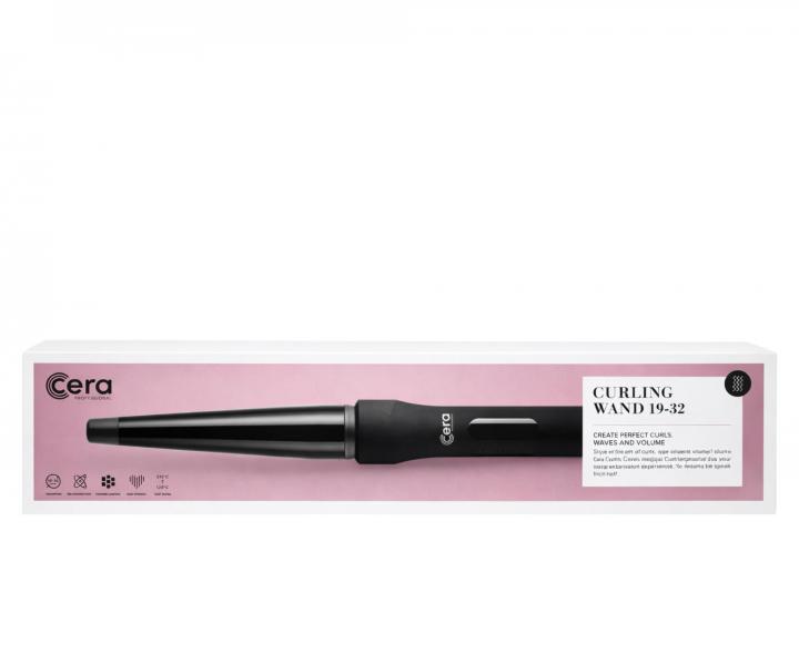 Profesion�ln� k�nick� kulma Cera Curling Wand 19 - 32 mm