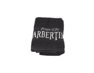 Bavlněný ručník Pirates of the Barbertime Towel With Barbertime Logo 50 x 90 cm - černý