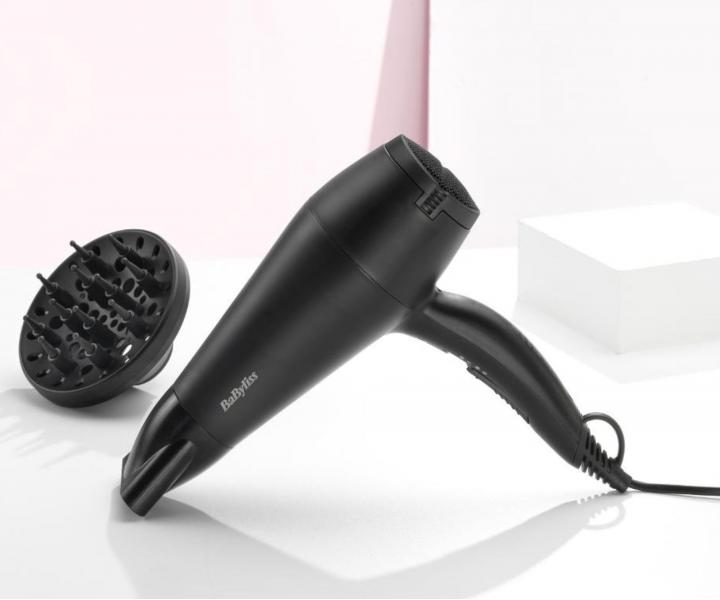 Fén na vlasy BaByliss Power Smooth D215DE - 2200 W, černý