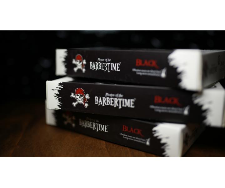 Depilační vosk Pirates of the Barbertime Hard Removal Wax Black - černý, 500 g