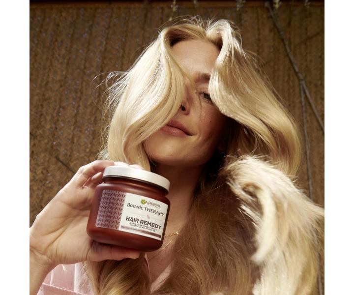 Jemná hydratační maska pro suché vlasy Garnier Botanic Therapy Hair Remedy Oat Delicacy - 340 ml
