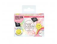 Ozdobné spirálové gumičky Invisibobble Sprunchie Hue-Man Love - 2 ks