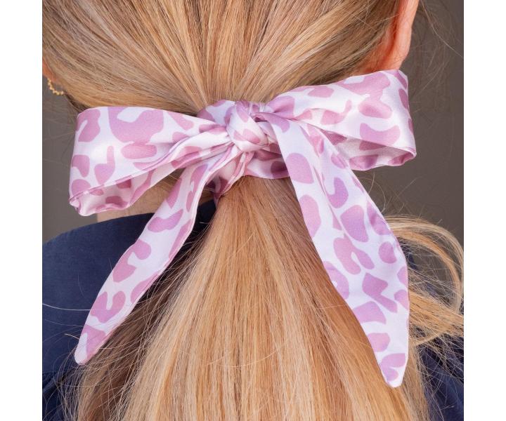 Sada spirálové gumičky s mašlí a ozdobných sponek Invisibobble Wrapstar and Waver Sauvage Beauty