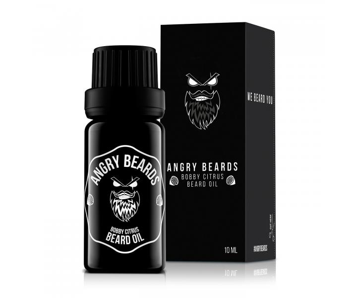 Vyivujc olej na vousy Angry Beards Bobby Citrus - 10 ml