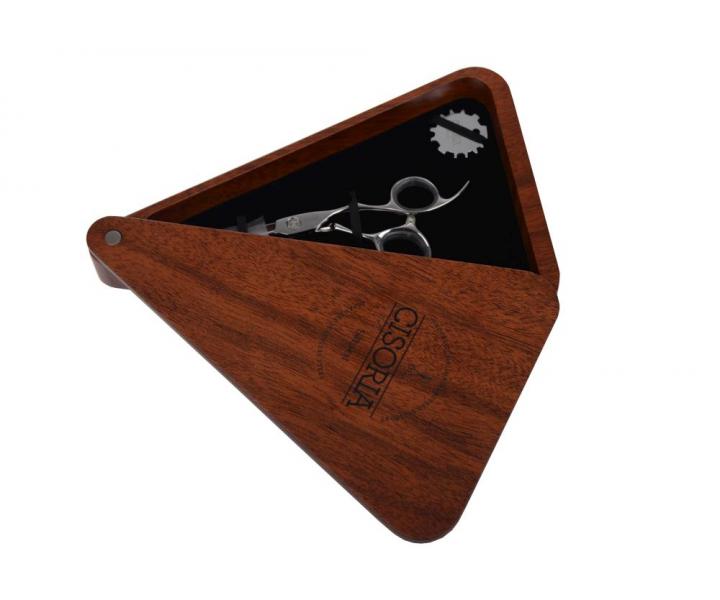 Kadeřnické nůžky Sibel Cisoria Luxury CE550 5,5" - stříbrné