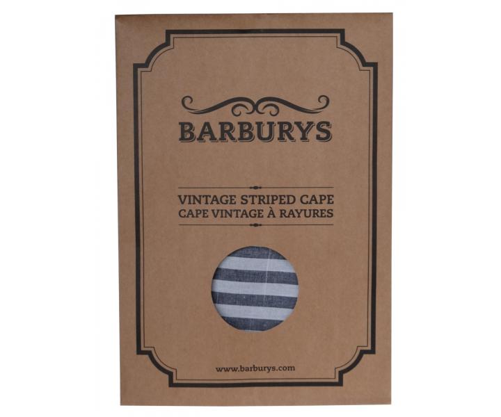 Pláštěnka na stříhání Sibel Barburys Stripes Barbering Cape - pruhovaná