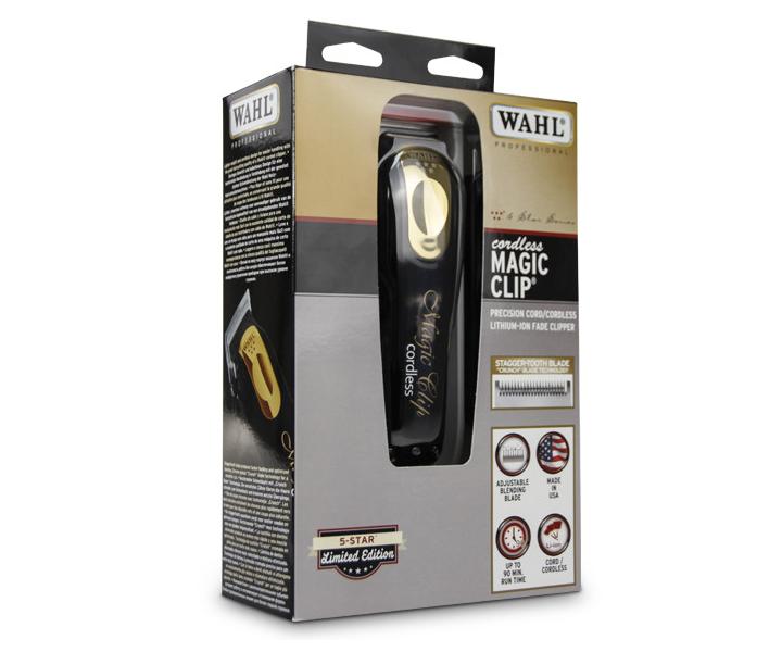 Strojek Wahl Magic Clip Cordless 08148-116 Limited Edition - použité, poškozená krabice