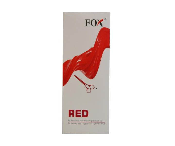 Efilan nky Fox Color Red 5,5" Classic 30 zub - erven
