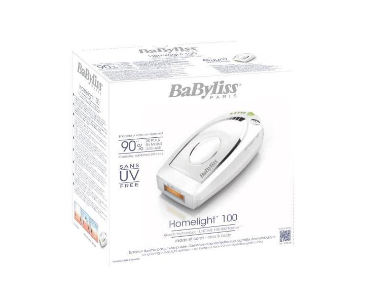 BaByliss Epil�tor IPL Homelight 100 G934E - na t�lo i obli�ej
