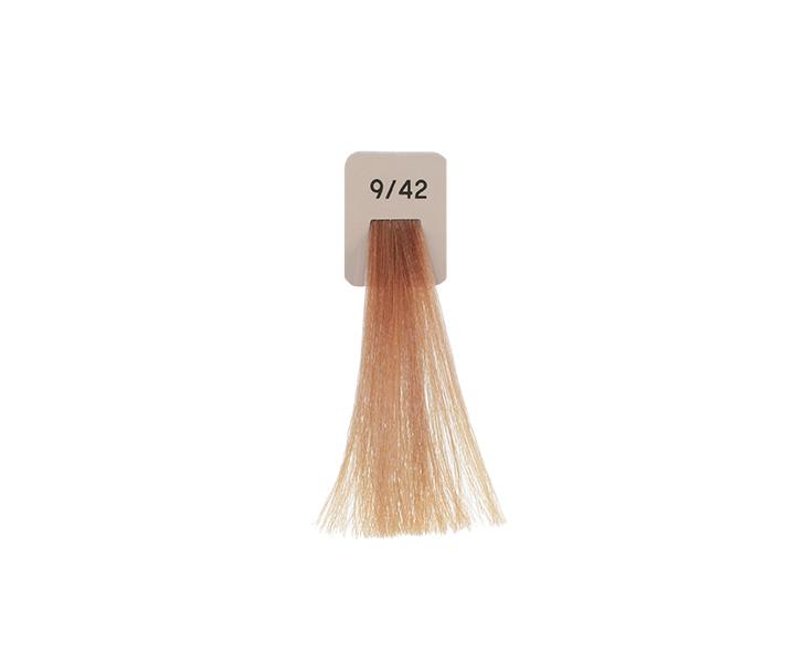 Barva na vlasy Inebrya Color 100 ml - Cognac 9/42, velmi světlá blond