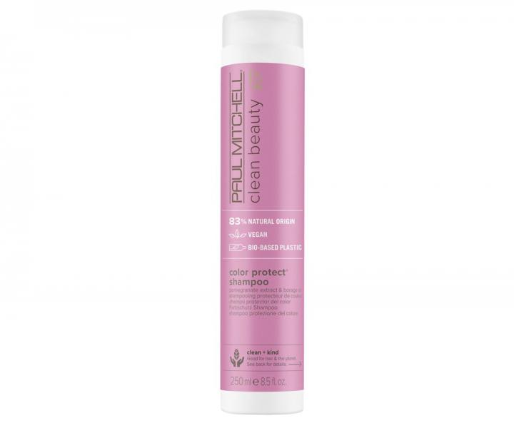 Dárková sada pro barvené vlasy Paul Mitchell Clean Beauty Color Protect + květinový skřipec zdarma