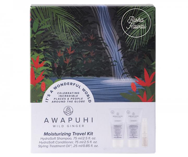Cestovn hydratan sada s regeneranm olejem Paul Mitchell Awapuhi Moisturizing Travel Kit