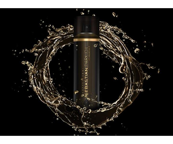 Bezoplachov pe ve spreji pro hladk a leskl vlasy Sebastian Professional Dark Oil - 200 ml