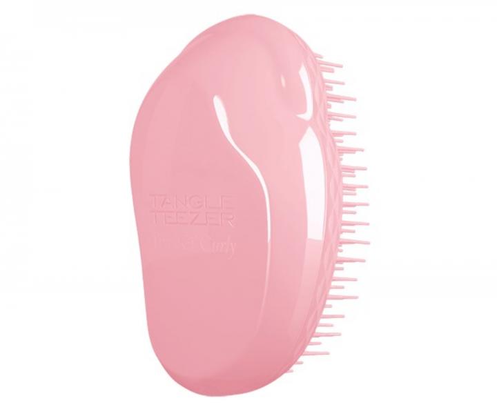 Kartáč na rozčesávání vlasů Tangle Teezer Thick and Curly - růžový