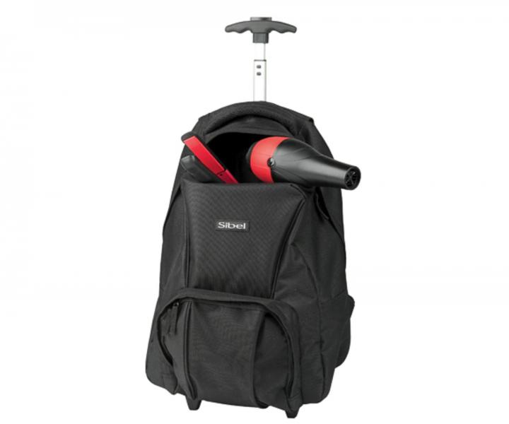 Cestovn� batoh s teleskopickou rukojet� Sibel Backpack - �ern�