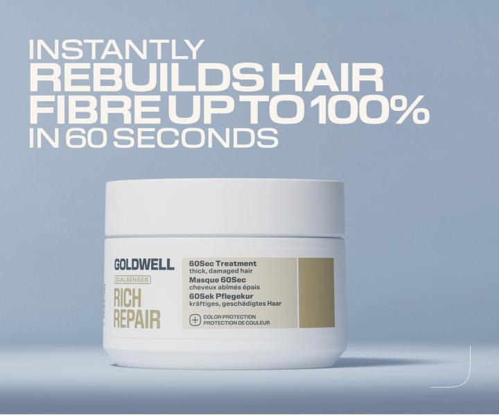 �ada pro such� a po�kozen� vlasy Goldwell Dualsenses Rich Repair