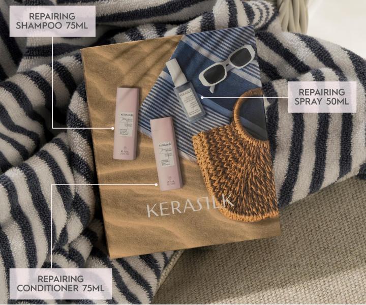 D�rkov� sada pro regeneraci such�ch a po�kozen�ch vlas� Kerasilk Repairing Travel Set