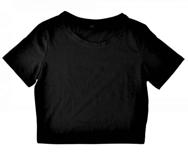 D�msk� crop top tri�ko Hot Tools - �ern�, L (bonus)