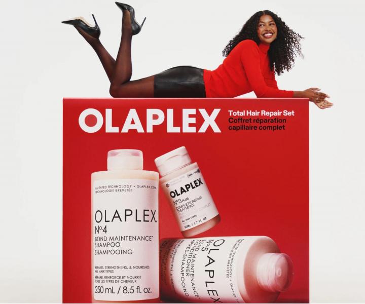 D�rkov� sada pro regeneraci a pos�len� po�kozen�ch vlas� Olaplex Total Hair Repair Set