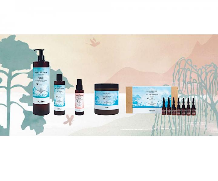 Ampulky s elixírem na peeling vlasové pokožky Artégo Rain Dance Balance Elixir - 20 x 5 ml