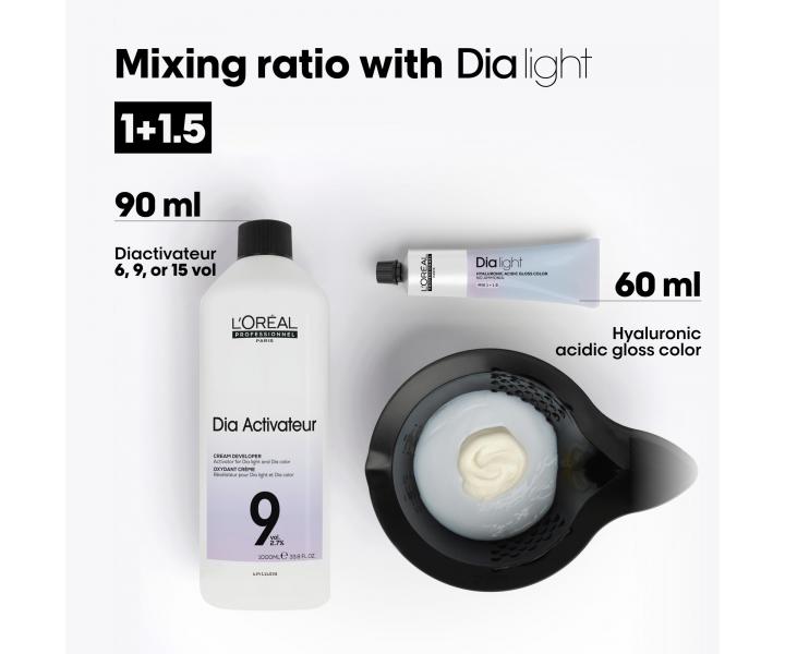 P�eliv na vlasy Lor�al Professionnel Dia Light 60 ml - 8 sv�tl� blond
