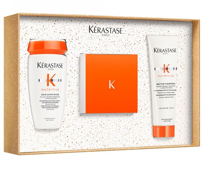 Drkov sada pro velmi such vlasy Krastase Nutritive