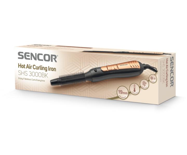 Horkovzdun kulma Sencor Hot Air Curling Iron - 400 W, erno-bronzov