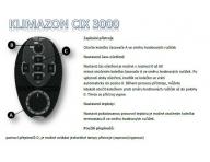 Klimazon Ceriotti CIX 3000 na stojanu - 5 funkcí, černý