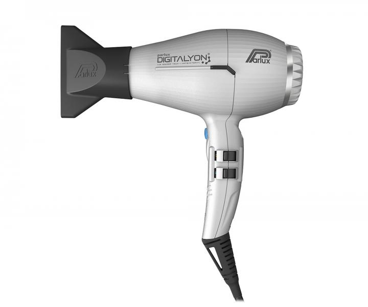 Profesionln fn na vlasy Parlux Digitalyon - 2400 W, stbrn - rozbalen