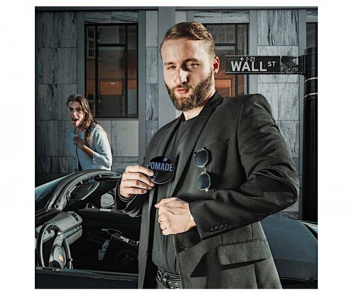 Pomáda na vlasy Angry Beards Wolfie Belfort - 100 g