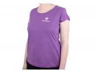 Tri�ko s kr�tk�m ruk�vem, kulat� v�st�ih  - d�msk�, fialov� XS